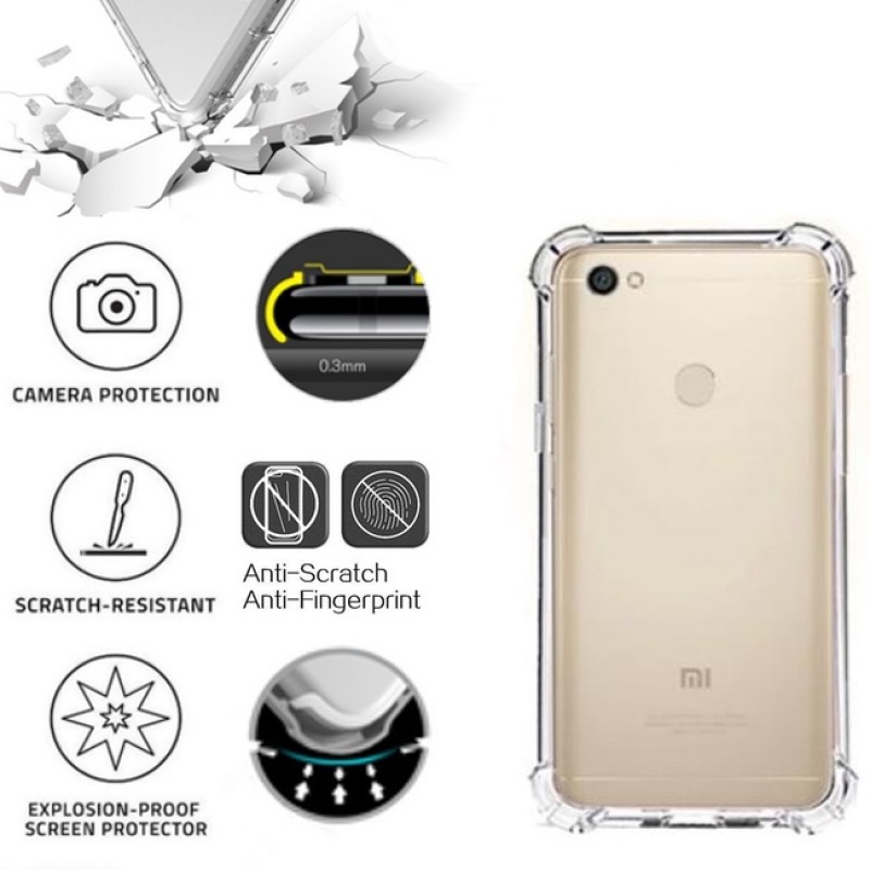 Silikoninis-Anti shock dėklas (REDMI NOTE 5A PRIME) Silikoninis-Anti shock dėklas (REDMI NOTE 5A PRIME)
